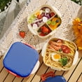 thumbnail image 4 of TIMIFIS Electric Brush Portable Lunch Box with Compartments Microwaveable Student Lunch Box Work Lunch Box Apartment Essentials, 4 of 8