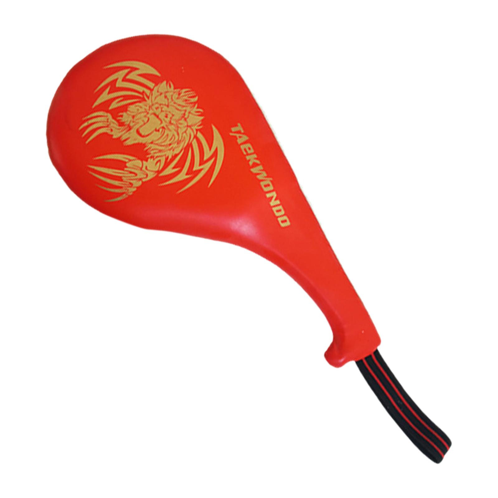 Taekwondo Kick Pad Strike Portable Kick Punching Pad Kick Target Tkd Kicking Pad Red Color Lion