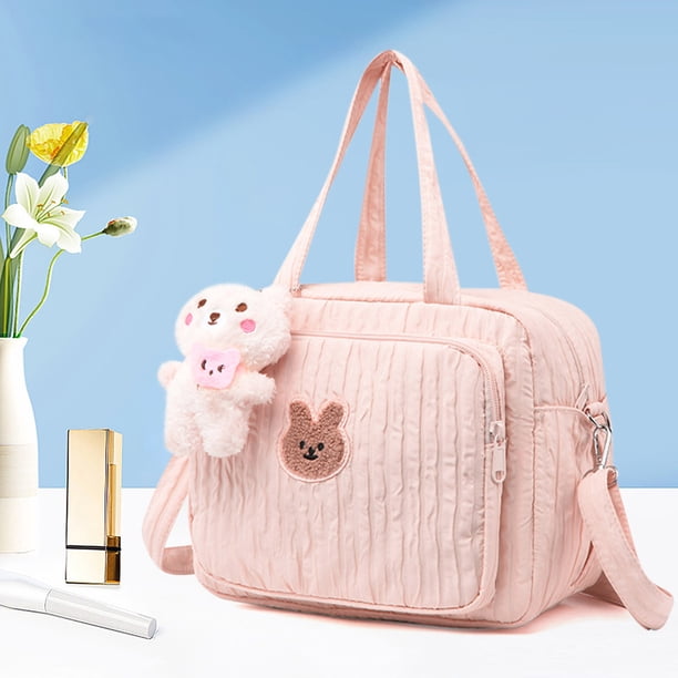 BABY ＢＡＧ　2点　ピンク Baby Diaper Bag Tote, Mommy Bag Cute Baby Nappy Bag Crossbody