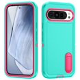 thumbnail image 1 of for Google Pixel 9 Case, Google Pixel 9 Phone Case with Built in Kickstand, Shockproof/Dustproof/Drop Proof Heavy Duty Military-Grade Rugged Protective Cover for Google Pixel 9,Green, 1 of 9