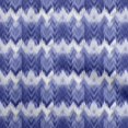 thumbnail image 1 of oneOone Velvet Blue Fabric Flame Stitch Sewing Craft Projects Fabric Prints By Yard 58 Inch Wide, 1 of 4