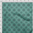 thumbnail image 3 of oneOone Cotton Poplin Fabric Floral Block Printed Craft Fabric BTY 56 Inch Wide, 3 of 4