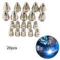 thumbnail image 1 of MYG 20pcs P80 Plasma Cutting Torch Consumable Cutting 60A 80A Tip Electrode Nozzle, 1 of 9