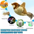 thumbnail image 3 of CUITING Electronic Interactive flying bird cat toy hanging pet flapping wings Sparrow, 3 of 5