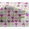 thumbnail image 4 of oneOone Viscose Chiffon Fabric Triangle Ikat Decor Fabric Printed BTY 42 Inch Wide, 4 of 4