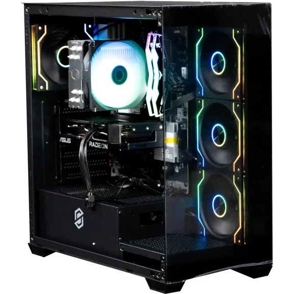 Stoneforged Artemis Gaming Desktop PC AMD Ryzen 5 7600X 16GB DDR5 AMD Radeon RX 9060 XT,16GB DDR5 ,1TB NVMe SSD, Windows 11 Home
