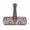 Red Bronze, variant on Garosa Security Door Guard Lock Heavy Duty Zinc Alloy Safety Guard Security Door Lock Latch for Home Hotel Door Lock Latch