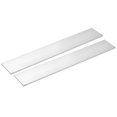 thumbnail image 1 of Unique Bargains Square Aluminum Flat Bar, 2 Pack 1/8' Thickness 2' Width 12' Length, 1 of 5
