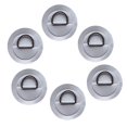 thumbnail image 1 of Almencla 6 Pieces D Pad / For PVC Inflatable Boat, Made Of 316 Stainless Steel Grey, 1 of 6