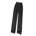 thumbnail image 2 of Women' Leg Pants Straight Leg High Waisted Pants Lady Loose Long Pants L, 2 of 8
