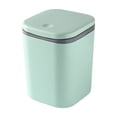thumbnail image 2 of Chmadoxn Garbage Can, Trash Can Desktop Trash Can Office Bin With Lid Small Desktop Garbage Bin In Dormitory Bedroom Trash can, 2 of 6