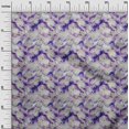 thumbnail image 3 of oneOone Georgette Viscose Light Blue Fabric Texture Craft Projects Decor Fabric Printed By The Yard 42 Inch Wide, 3 of 5