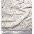 thumbnail image 1 of Soimoi Cotton Poplin Fabric Flower Artistic Print Sewing Fabric Yard 42 Inch Wide, 1 of 3