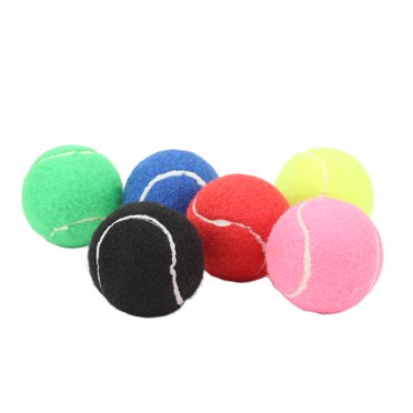 Tennis Training Ball, Multiple Purposes Tennis Ball Set Rubber 6 Pack  For School Clubs