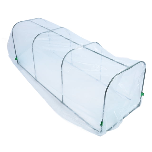 Mini Serre, Cadre en Acier Résistant à l'Eau et aux UV, Tente de Plantation Isolée avec Couverture Extra Longue, Portable pour Usage Intérieur et Extérieur