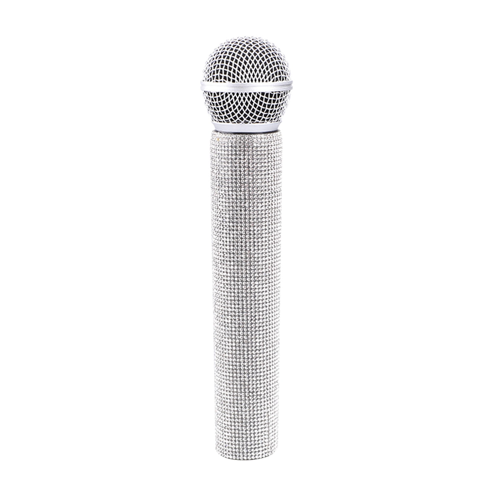 Accessoire de photographie de scène, microphone de simulation multicolore, style