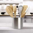 thumbnail image 4 of Mainstays Stainless Steel Utensil Holder with Removable Divider, 4 of 6