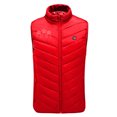 thumbnail image 4 of RXIRUCGD Plus Size Heated Coat For Men And Women 9 Heating Heated Jacket Winter Heating Coat( Red, Size:5XL ), 4 of 5