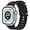 Midnight Ocean, variant on Apple Watch Ultra 1st gen GPS + Cellular 49mm Smart Watch Titanium Case with Blue Ocean Band (One Size) | Certified Refurbished Grade A
