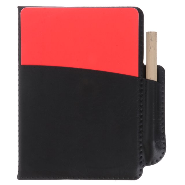 SHISUYAN 1 Ensemble de Cartes d'Arbitre de Soccer Rouge et Jaune Accessoires de Soccer