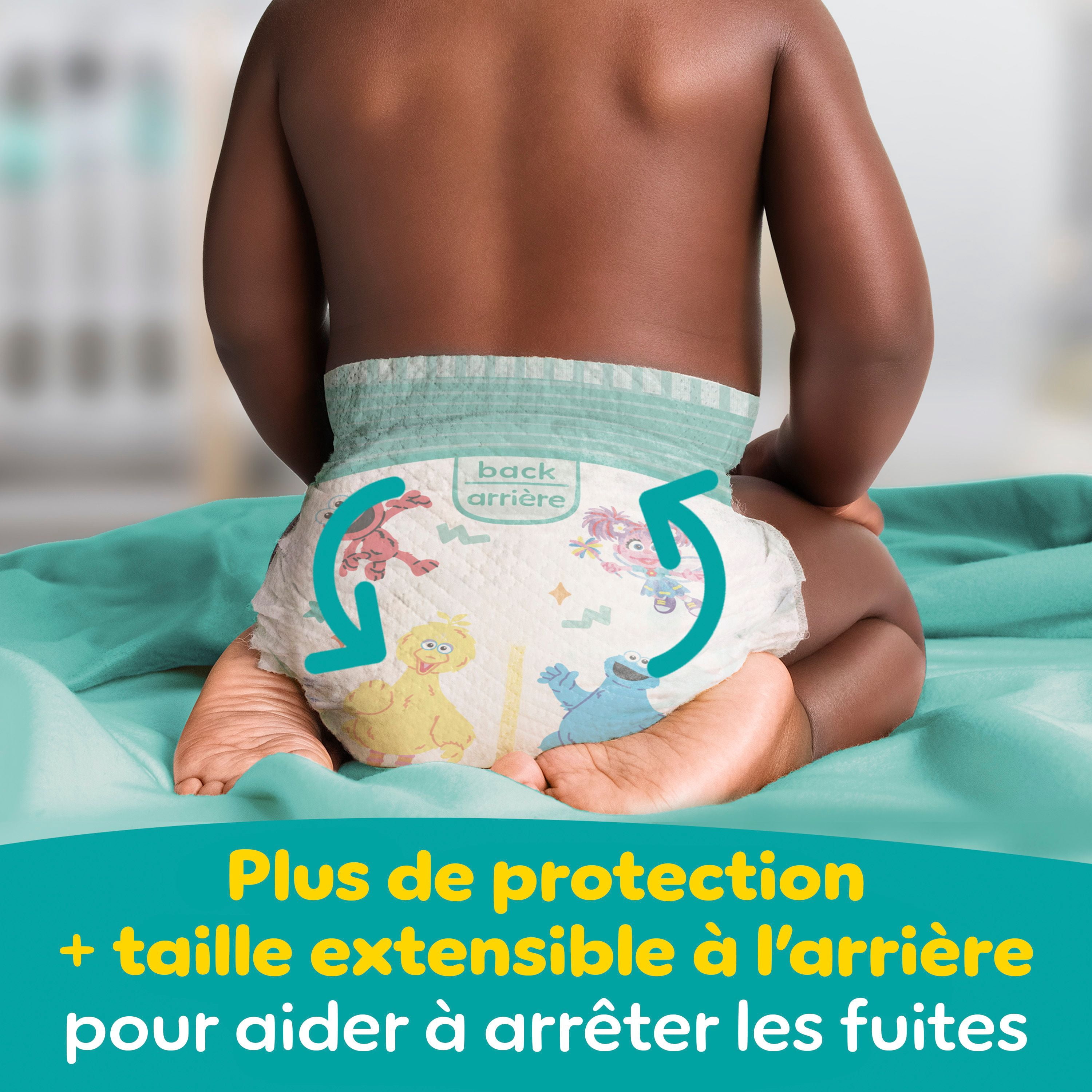 Pampers Baby Dry Ultra Couches, Taille (- lbs