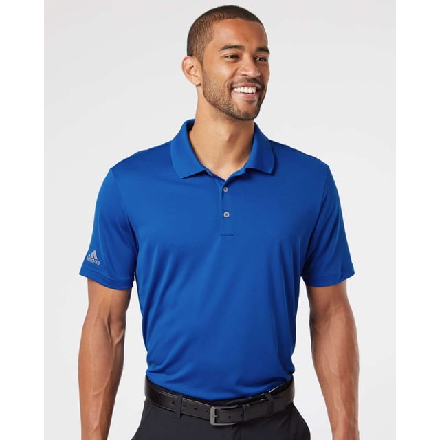 Adidas Polo de Performance pour Hommes, TG, Bleu Royal Collégial