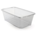 thumbnail image 1 of Life Story 6Q Rectangular Clear Plastic Protective Storage Shoe Box (16 Pack), 1 of 5
