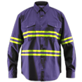 thumbnail image 1 of Premium High Visibility Hi Vis Reflective Safety Work Shirts - Full Sleeve, 1 of 2