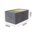 thumbnail image 4 of MesaSe Foldable Closet Organizer Bins Storage Bins Organizer Containers for Shelves Home Office Clothes, 4 of 4