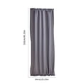thumbnail image 3 of Rbaofujie High-Precision Solid Color French Door Window Curtains Rod-Pocket Design for Sliding Ideal for Window and Doors, 3 of 8
