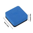 thumbnail image 2 of Magnetic Whiteboard Eraser | EVA Material | Rectangular Design | Soft Efficient Cleaning | 5x5x2cm | Lightweight for Kids & Adults | Home, School & Office Use | 1-Pack, 2 of 5