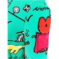 thumbnail image 5 of Robe Fille Dessin Animé Mains Cœur Chien Imprimée Décontractée 4 Ans, 5 of 5