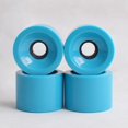 thumbnail image 2 of 4 Pcs Roues de Planche à Roulettes Cruiserboard 78A, Ensemble de Roues de Remplacement, Roulements de Roulements de Remplacement pour Longboard Pennyboard Fishboard, Bleu, 2 of 7