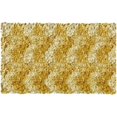 thumbnail image 1 of Tapis Chevron Shaggy Ragy Jaune, 1 of 1