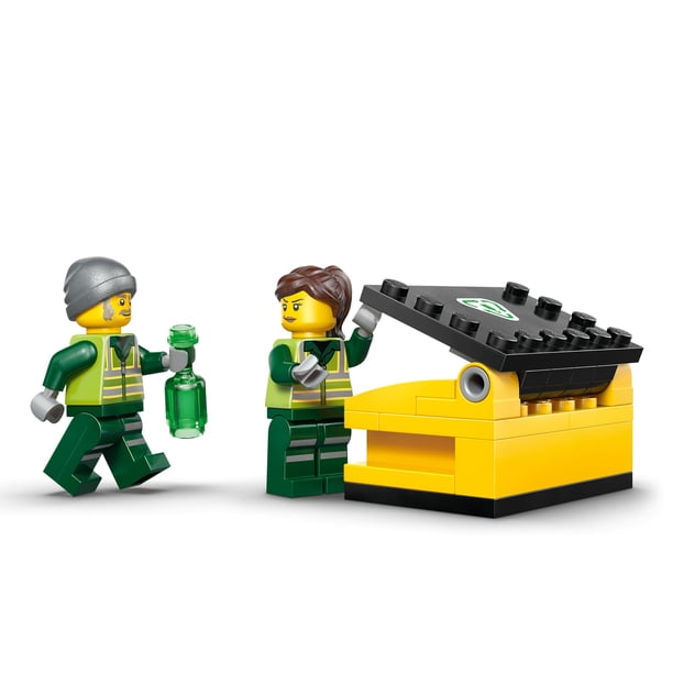 LEGO City Recycling Truck Toy - Building Set for Boys & Girls