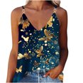 thumbnail image 2 of LSLJS Blouse d'Été Décontractée Sans Manches à Col en V pour Femme, T-Shirt pour Femmes, Camisole et Débardeurs pour Femmes, 2 of 5