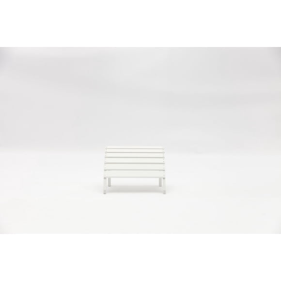 Tanfly Footrest – White – 100% Weather-Resistant Polycarbonate – Indoor/Outdoor Use