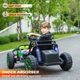 thumbnail image 2 of VOLTZ TOYS 24V Electric Ride-On Kart for Kids, Shock Suspension, Metal Frame, LED Lights, Off-Road Style, 2 of 6