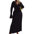 thumbnail image 1 of Bellella Pull-Over pour Femmes Robe Pull à Manches Longues Maxi Épaisse Femme Noir TG, 1 of 2