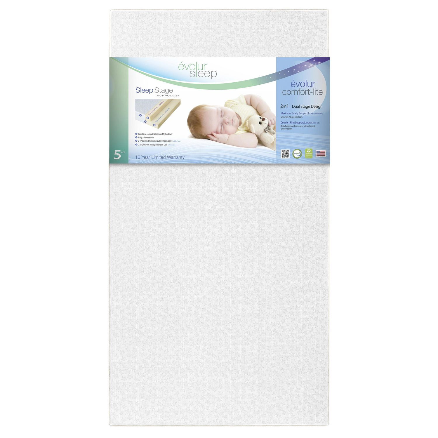 Lit d'enfant et Lit pour tout-petit Matelas