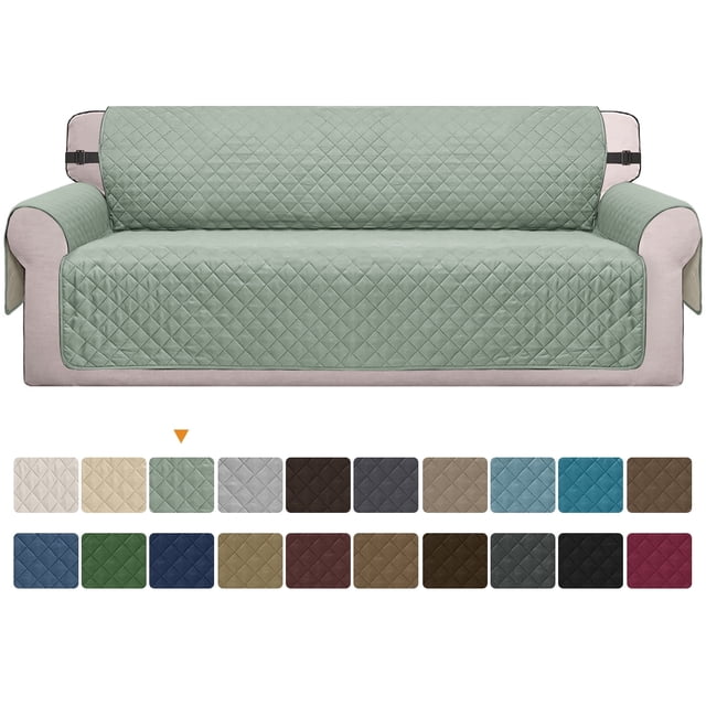 Reversible Sofa Cover Machine Washable Couch Cover Water Resistant Slipcover Non Slip Furniture Protector for Dogs, Children, Pets