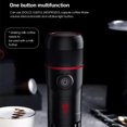 thumbnail image 2 of 12V 80W Portable Espresso Coffee Maker, ABS Material 3-in-1 Compact Coffee Machine for Car, Home & Outdoor Use, Black/Black+Red Capsule Coffee Brewer with 26x22x10cm Size & 1200g Lightweight Design, 2 of 6