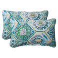 thumbnail image 1 of Pillow Perfect 507255 Été Brise Bleu Rectangle Jeter Oreiller (Lot de 2), 1 of 2