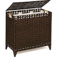 thumbnail image 1 of 132L Large Wicker Laundry Hamper with Lid - Handwoven Rattan Basket with 3 Removable Bags & Handles, Divided Clothes Organizer for Bedroom, Bathroom & Laundry Room, 1 of 7