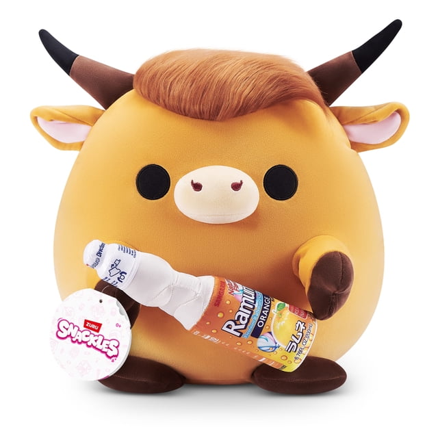 Snackles Licensed Series 3 14-inch Plush (ROBBIE) by ZURU, Plush with License Snack Brand Accessory