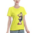 thumbnail image 2 of T-Shirt Basique à Manches Courtes pour Femme une Pièce Robin, 2 of 6