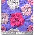 thumbnail image 1 of Soimoi Rayon Fabric Carnation Floral Printed Fabric 1 Yard 56 Inch Wide, 1 of 1