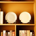 thumbnail image 4 of Youkk 6pcs Plastic Easels Plate Holders Display Dish Book Pedestal Stand Rack Picture Frame Photo Book Pedestal Stand, 4 of 9