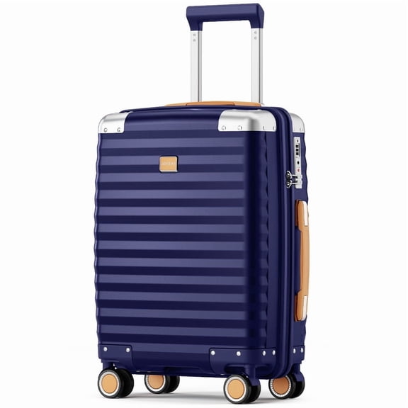 Joyway Valise de Cabine de 20 Pouces avec Protections d'Angle Métalliques, Serrure TSA, Roulettes Multidirectionnelles, Coque Rigide Légère