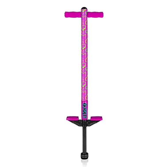 Flybar Maverick Bâton Pogo pour Enfants de 5 Ans et Plus, 40 à 80 Livres, Parfait pour Débutants, Poignées à Prise Facile, Chevilles Antidérapantes, Jouets d'Extérieur pour Garçons et
